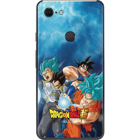 Dragon Ball Super Goku Vegeta Super Ball Google Pixel 3 XL Skin